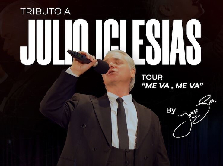 El 30 noviembre Tributo homenaje a Julio Iglesias en el Palacio de Congreso de Mrida