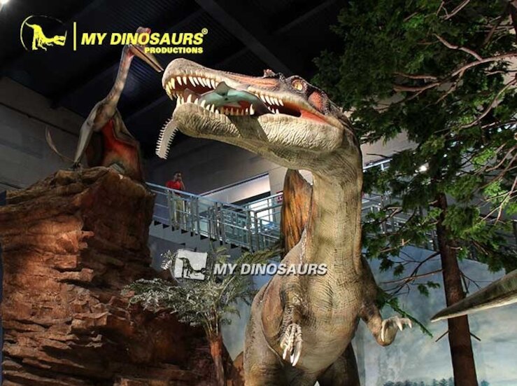 Cmo los dinosaurios animatrnicos acercan la prehistoria al pblico moderno