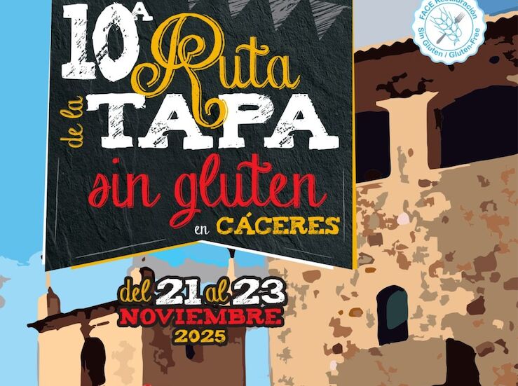 Seis establecimientos de Cceres participan en la X Ruta de la Tapa Sin Gluten