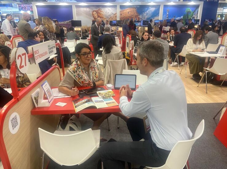 Extremadura se promociona como destino de reuniones y eventos en la feria IBTM World