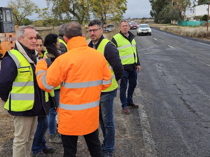 Obras en la carretera entre Arroyo de la Luz y Brozas acabarn en primer trimestre de 2026
