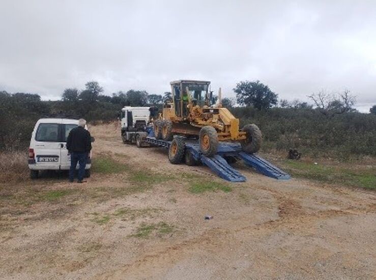 Obras del camino Montealmeida de Cceres se paran otra vez por un problema de titularidad