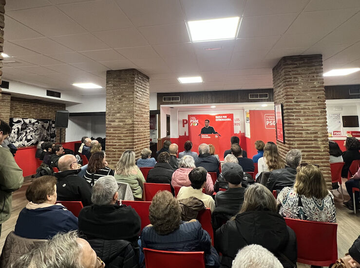 Borrego contina en Jerez con su agenda de encuentros con la militancia en la provincia