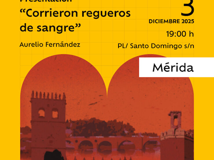 Aurelio Fernndez presenta en Mrida el libro Corrieron regueros de sangre
