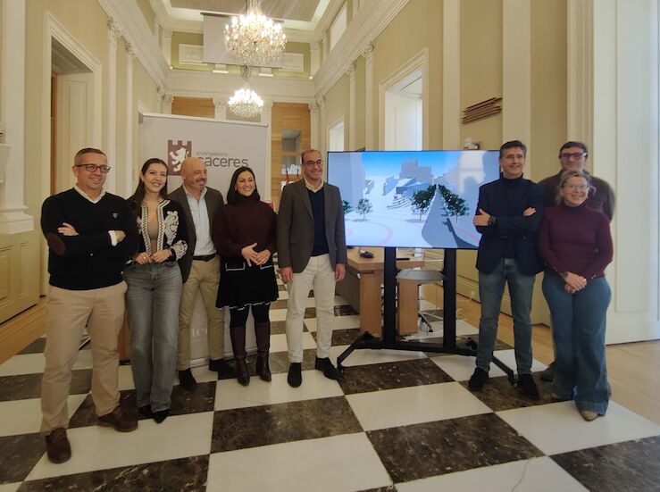 Visto bueno al proyecto de reforma de Camino Llano y plaza Marrn de Cceres