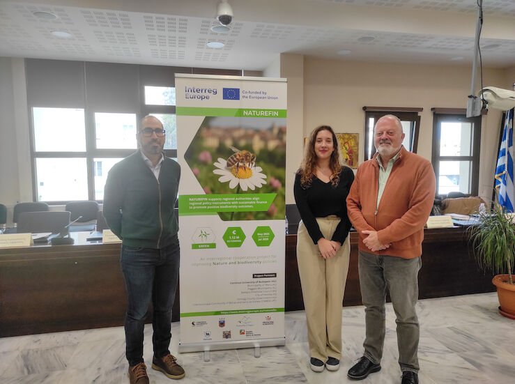 La Diputacin acude en Grecia a segunda reunin de trabajo del proyecto europeo NATUREFIN