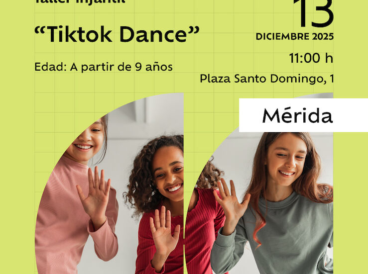 Fundacin CB celebra en Mrida el taller infantil TikTok Dance