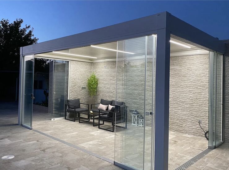 Prgolas bioclimticas CEPI revoluciona los espacios exteriores con eficiencia y diseo