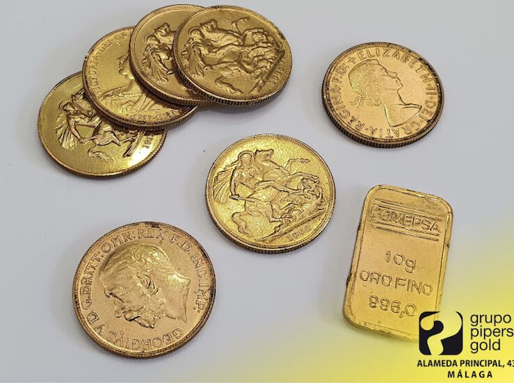 Pipers Gold lidera la compra de oro y plata en Mlaga
