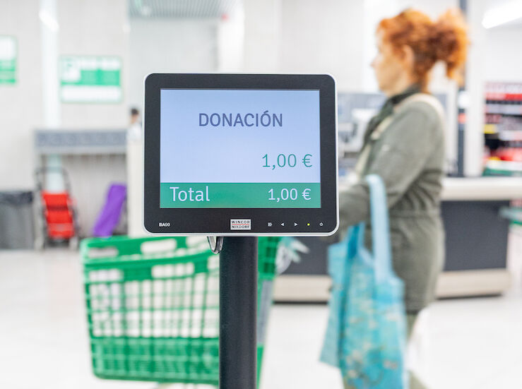 Los clientes de Mercadona donan 16M a los bancos de alimentos