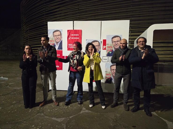 PSOE provincial Badajoz inicia la campaa electoral con fuerza unidad y compromiso