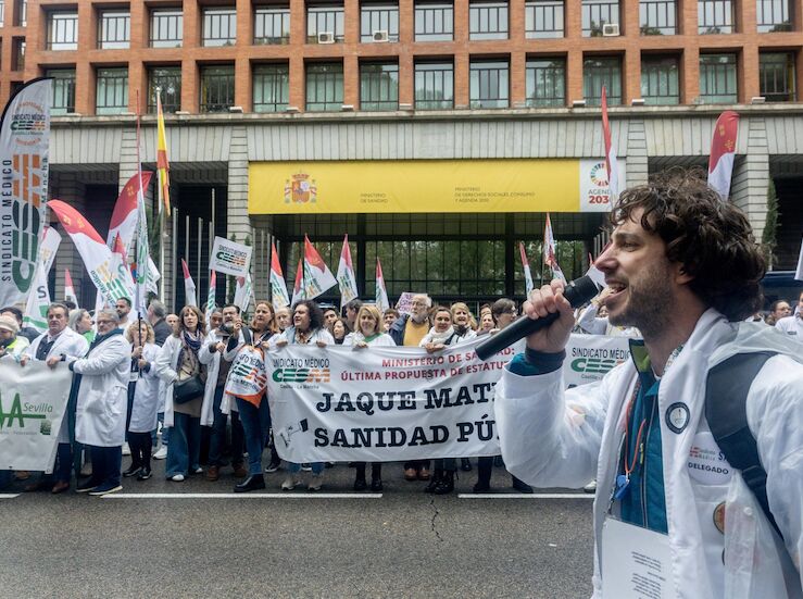 Los mdicos convocan cuatro jornadas de huelga para reclamar un Estatuto Marco propio