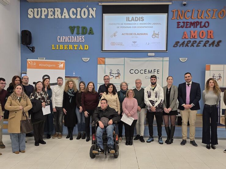 Cocemfe Cceres clausura Iladis 2025 para inclusin laboral de personas con discapacidad