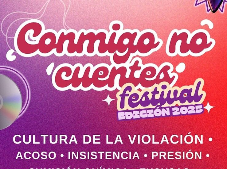Mrida retoma campaa Conmigo no cuentes Festival para concienciar sobre violencia sexual