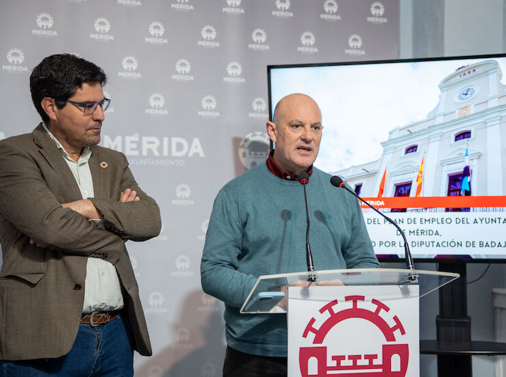 El Ayuntamiento de Mrida contrata a 37 desempleados con el Plan de Empleo de Diputacin