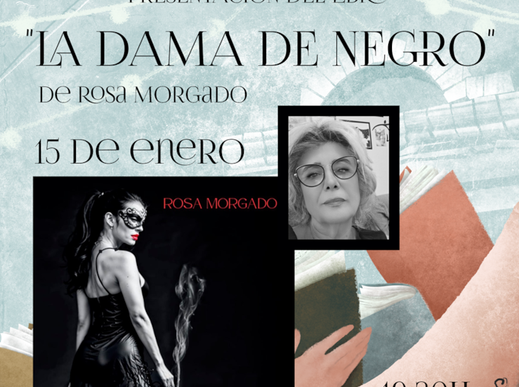 La escritora extremea Rosa Morgado trae a Mrida la novela La Dama de Negro