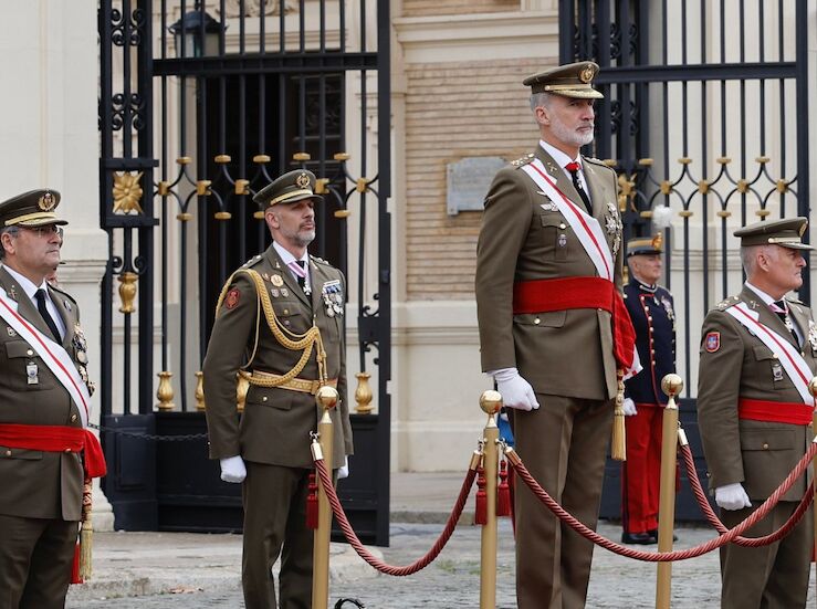 Unin de Militares de Tropa valora presencia de Felipe VI en la jura de bandera de Cceres
