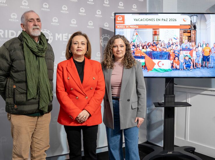 Un ao ms Mrida se suma al programa Vacaciones en Paz de Nur Saharaui