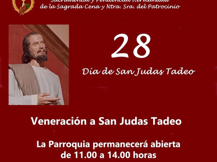 La Iglesia de San Jos de Mrida abierta todos los 28 de cada mes por San Judas Tadeo