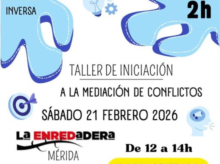 Taller sobre mediacin de conflictos en La Enredadera de Mrida