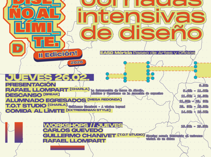 La Escuela de Artes y Superior de Diseo de Mrida celebra las jornadas Diseo al lmite