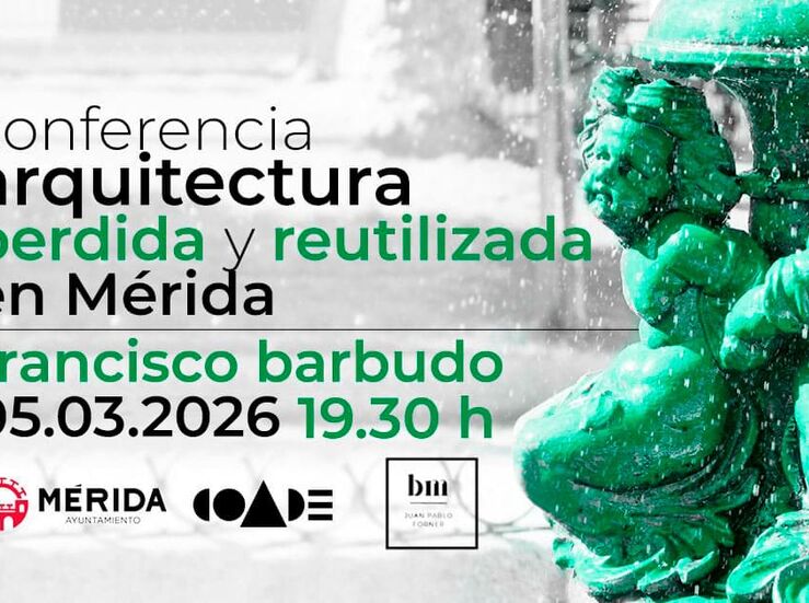 Francisco Barbudo Gironza ofrece una conferencia en Mrida sobre arquitectura reutilizada