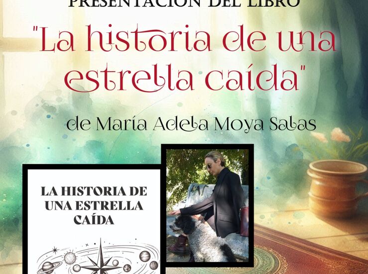 El libro La historia de una estrella cada de M Adela Moya Salas se presenta en Mrida