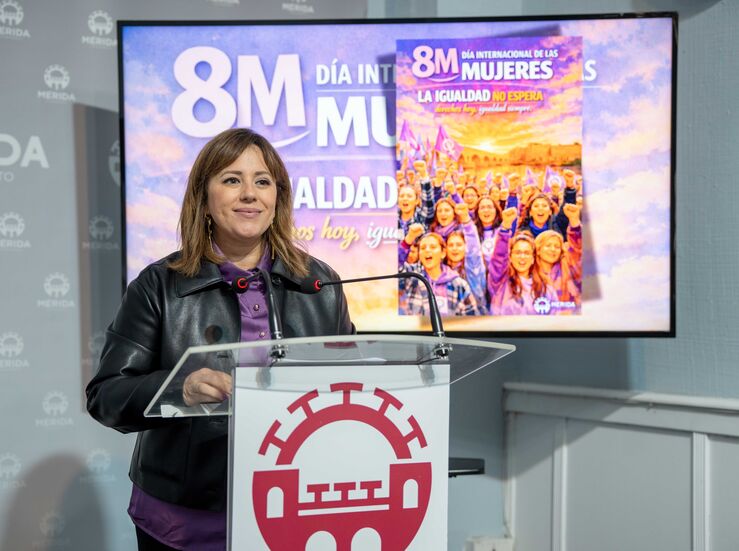 La igualdad no espera nueva campaa institucional del Ayuntamiento de Mrida en el 8M