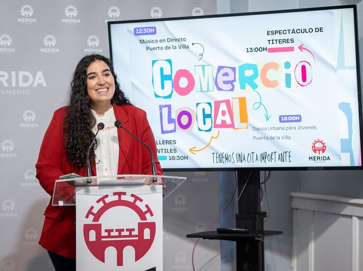 Una actividad de dinamizacin comercial inundar las calles del centro de Mrida el sbado
