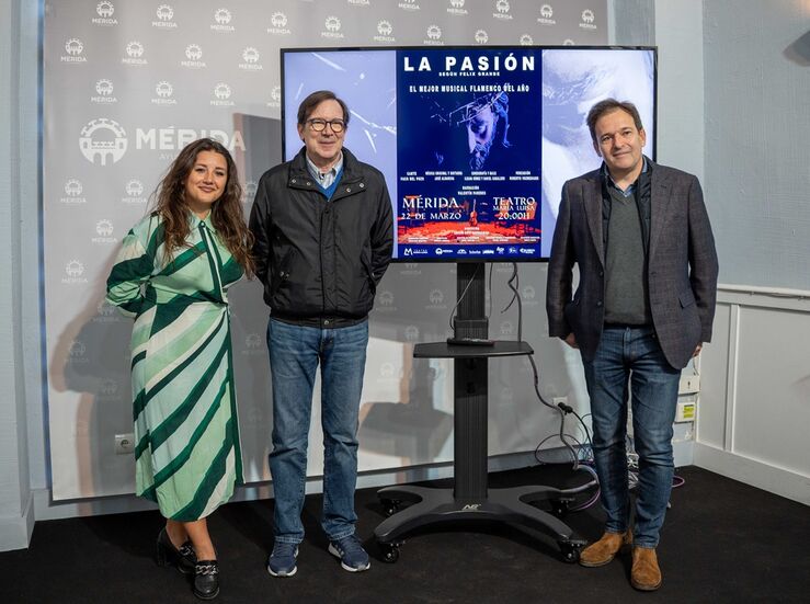 Estreno este domingo en Mrida de La Pasin segn Flix Grande con entrada libre