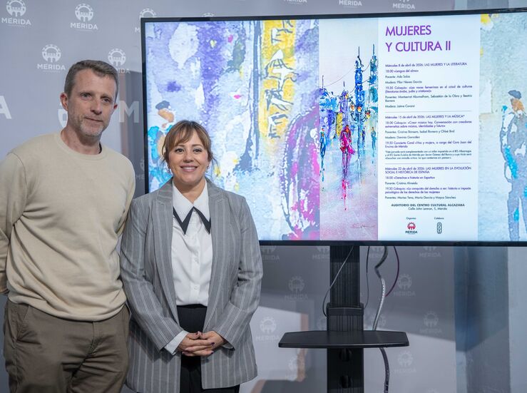 El Centro Cultural Alcazaba de Mrida acoger en abril la jornada Mujeres y Cultura