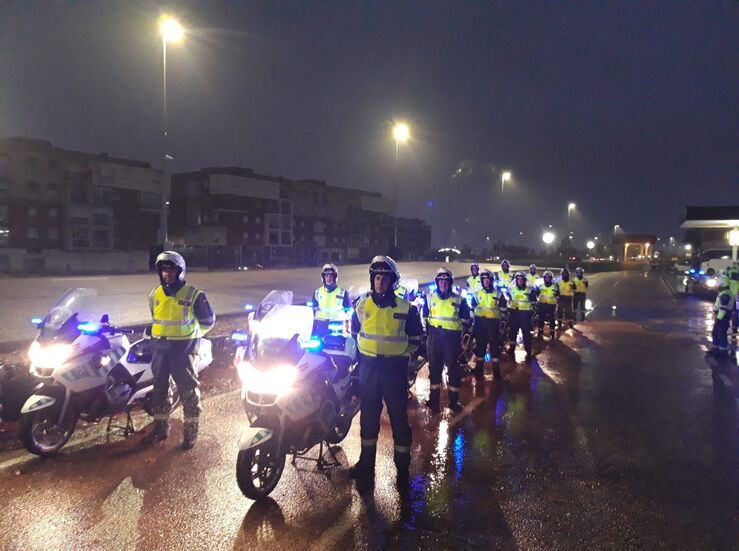 Escuela Trfico Guardia Civil de Mrida realiza recorrido formativo por cinco provincias