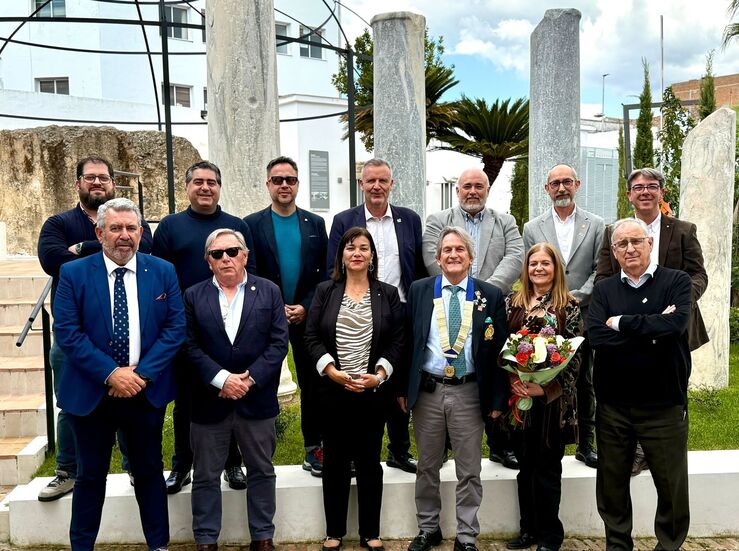 El Gobernador de Distrito visita los proyectos Social Kitchen y Ecoinnova de Club Rotary