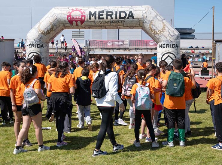 La XVIII Olimpiada Escolar rene en Mrida a casi 700 alumnos de 19 centros educativos
