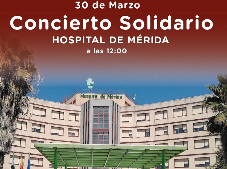 El lunes concierto solidario en el Hospital de Mrida