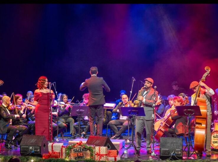 Plasencia disfrutar de un Concierto Swingfnico en el auditorio Santa Ana