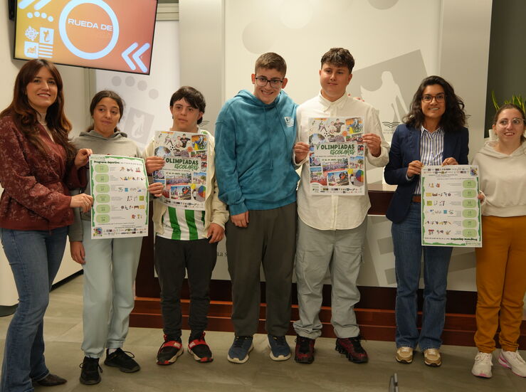 Celebracin de las V Olimpiadas escolares de Inclusives en Villanueva de la Serena