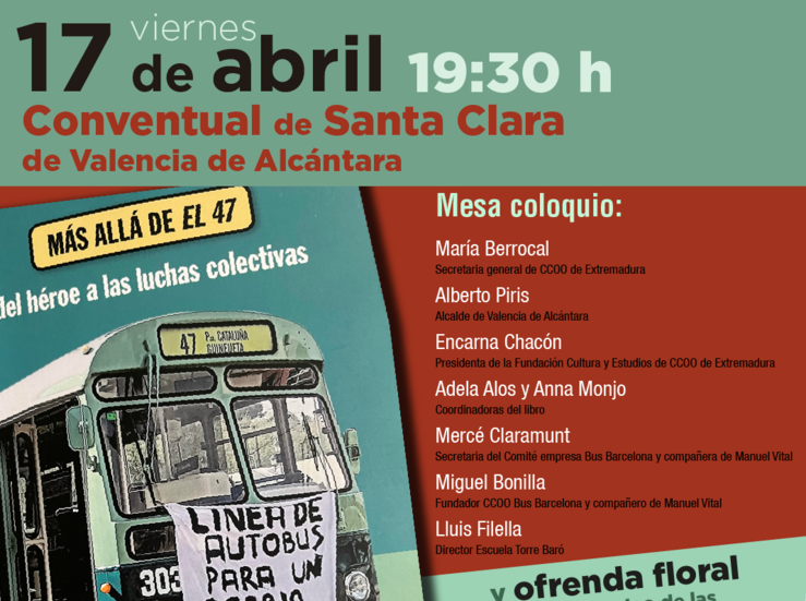 El libro Ms all del 47 se presenta este viernes en Valencia de Alcntara