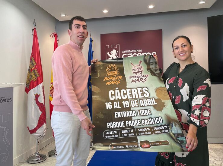 Hamburguesas y tartas de queso protagonizan un nuevo festival gastronmico en Cceres