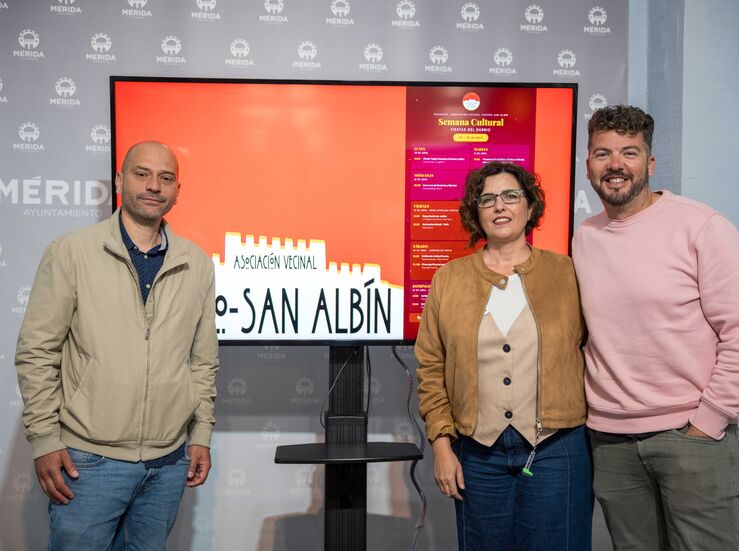 La barriada CentroSan Albn de Mrida celebra la segunda edicin de su Semana Cultural