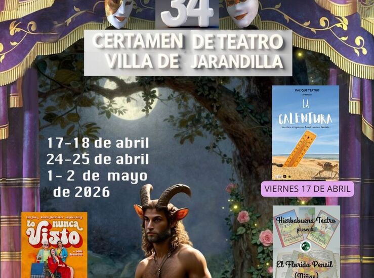34 Certamen de Teatro Villa de Jarandilla ofrecer seis representaciones