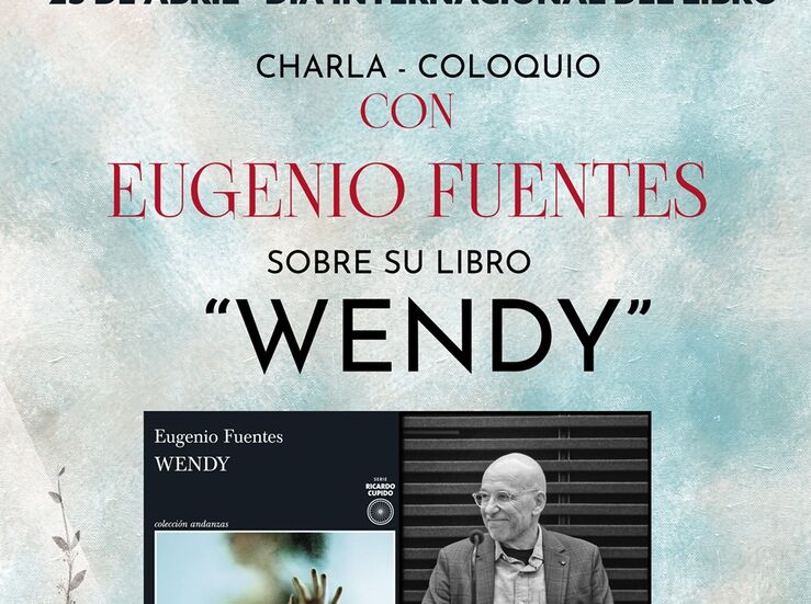 Coloquio con el escritor Eugenio Fuentes en la Biblioteca Municipal de Mrida