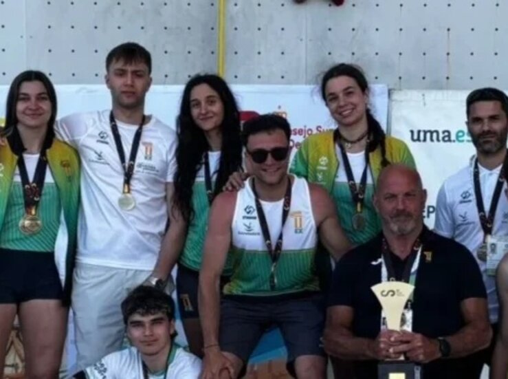 La UEx se proclama campeona de Espaa de escalada en los campeonatos universitarios
