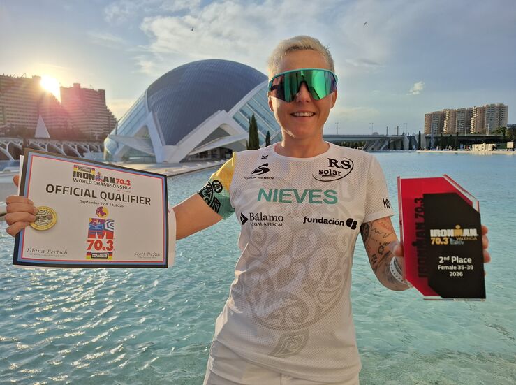 Nieves Gemio clasificada para Mundial Ironman de Niza y sube podio en Ironman de Valencia
