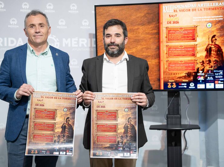 El GACA XI refuerza su vnculo histrico con Mrida con las XXIII Jornadas Artilleras