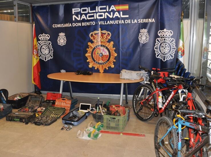 La Polica detiene a los autores de mas de 37 hechos delictivos en Villanueva