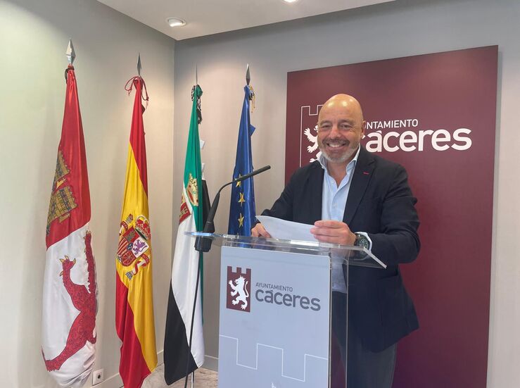 El Ayuntamiento de Cceres culmina su intervencin en Ro Tber 6 