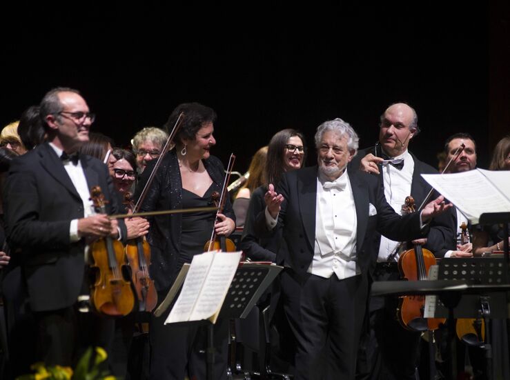 Torre del Lago recibe a Plcido Domingo y Vittorio Grigolo en una noche de pera