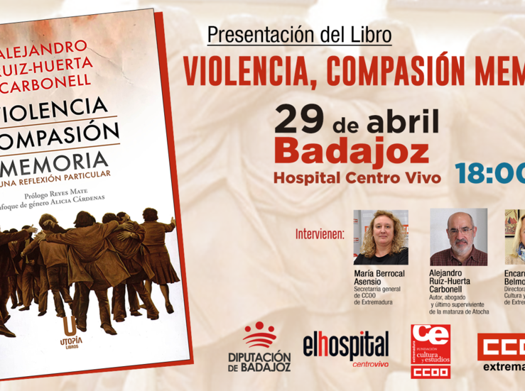 El ltimo superviviente de los asesinatos de Atocha presenta su libro en Badajoz