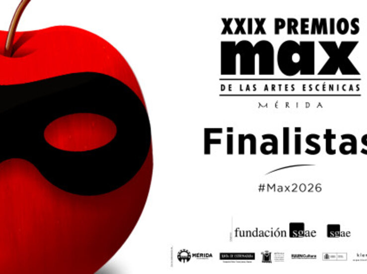 La SGAE desvela este mircoles los finalistas a premios Max que se entregarn en Mrida 